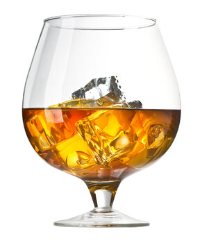 Glass of whiskey