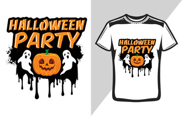 Halloween Party T-shirt design