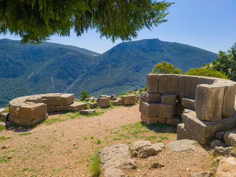 Ruins at Delphi
