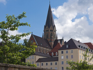 Fototapeta na wymiar Erzabtei Sankt Ottilien am Ammersee (Bayern)