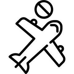 no traveling icon
