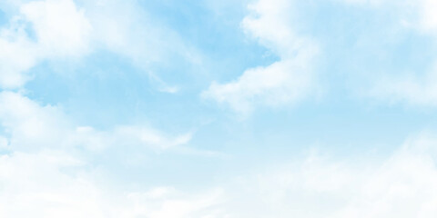 Beautiful blue sky and white clouds.. white cloud with blue sky background