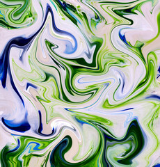 abstract pattern with flowers