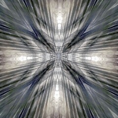 abstract bright black grey background, abstract centered fractal pattern