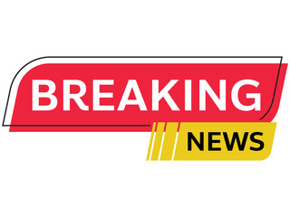 breaking news banner, broadcasting, online streaming