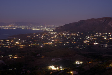 Castellammare del Golfo, veduta notturna