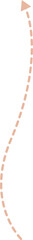 Dashed Line Arrow
