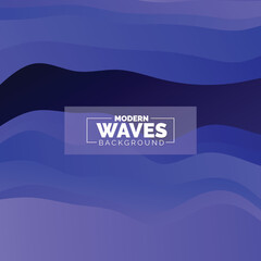 water Wave vector abstract background flat design style. Vector illustration
