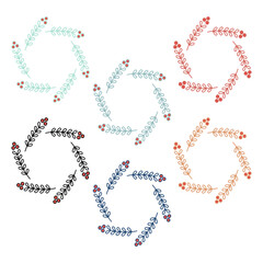 Xmas Decorations for Christmas 2023 simple design set 