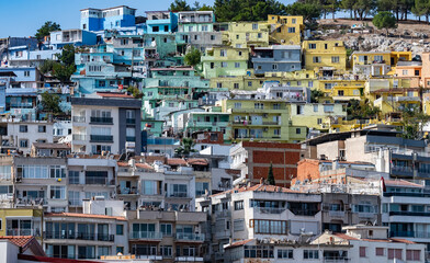 colored city of Kusadasi