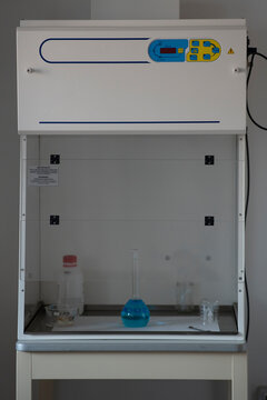 Fume Hood In Chemistry Laboratory