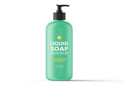Liquid Soap Dispenser Mockup