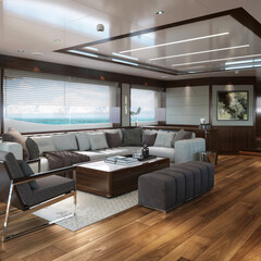 Yacht Living Room