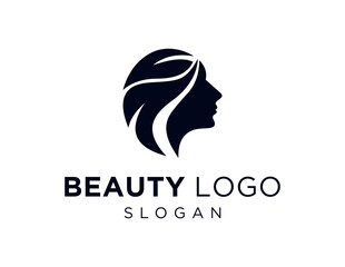 Logo design about Beauty on a white background. created using the CorelDraw application.
