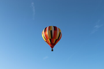 Fototapeta na wymiar Hot Air Ballooning - Lighter than air flight