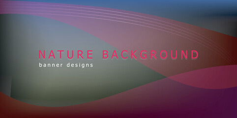 elegant abstract  background. Nature concepts with green and teal blue colors