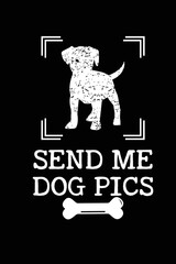 Dog T-shirt design