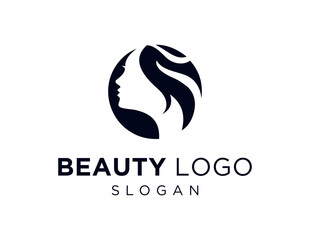 Logo design about Beauty on a white background. created using the CorelDraw application.