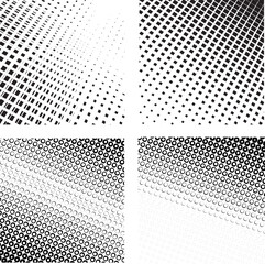 Abstract Halftone Dotted Pattern .Mesh Seamless texture for your design.illustration can be used for background.