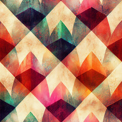 abstract background with triangles and square