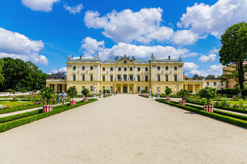 Pałac Branickich i park w Białymstoku - obrazy, fototapety, plakaty