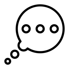 Fototapeta premium illustration of a speech bubble