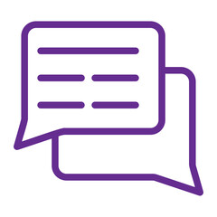 illustration of a speech bubble