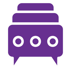 illustration of a speech bubble