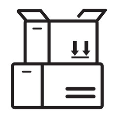 Boxes, delivery, package icon, 