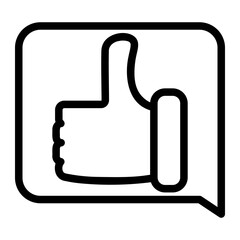 thumb up icon
