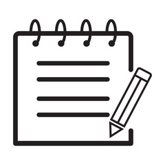 Compose, note, notepad icon