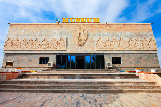 Afrasiab Museum of Samarkand at Afrasiyab