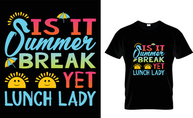 Summer vacation T Shirt Designs