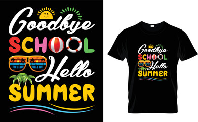 Summer vacation T Shirt Designs