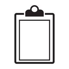 Paper, clipboard, file icon