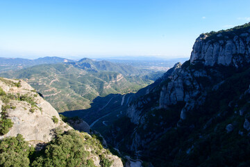 view of the mountains