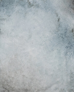 Grey blue Textured wall Hand Painted Background