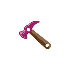 hammer icon color illustration design vector