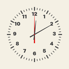 Fototapeta na wymiar house clock home wall clock Clock for looking at the time time zone telling the time