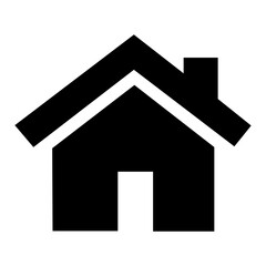 HOUSE ICON, HOME PICTOGRAM ISOLATED, PNG