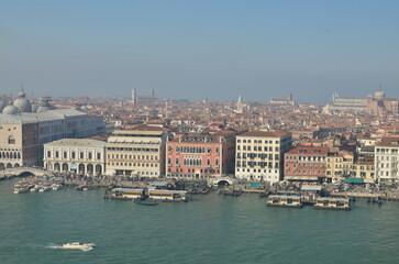 Venice From Air panorama View Horizon citiscape 