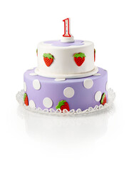 Birthday cake 1 year