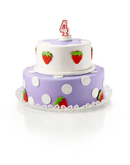 Birthday cake 4 years