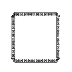 Frame, in the style of an ornament, Vector illustration eps 10, Art.	