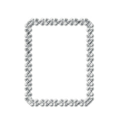 Frame, in the style of an ornament, Vector illustration eps 10, Art.	