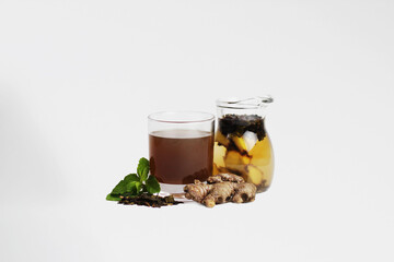 
Indonesian traditional herbal drink made from a mixture of various kinds of spices brewed with a little sugar makes the body warm and healthy