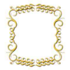Frame, in the style of an ornament, Vector illustration eps 10, Art.	