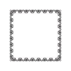 Frame, in the style of an ornament, Vector illustration eps 10, Art.	