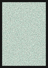 Fototapeta premium Offset Quads generative art background art illustration