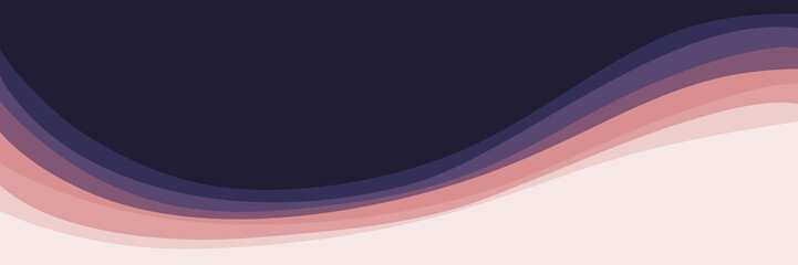 gradient color landscape waves pattern vector illustration good for wallpaper, background, backdrop, banner, web, and design template	